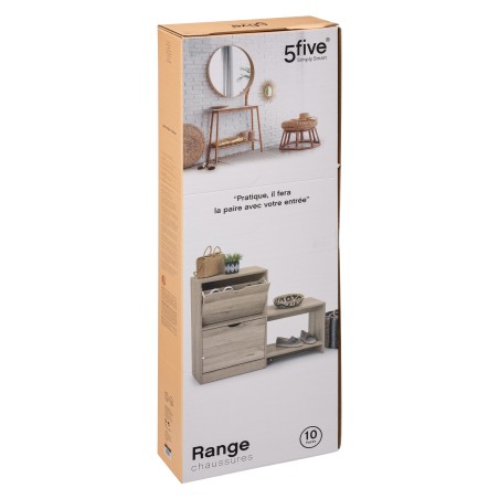 Range Chaussures Banc Beige Five