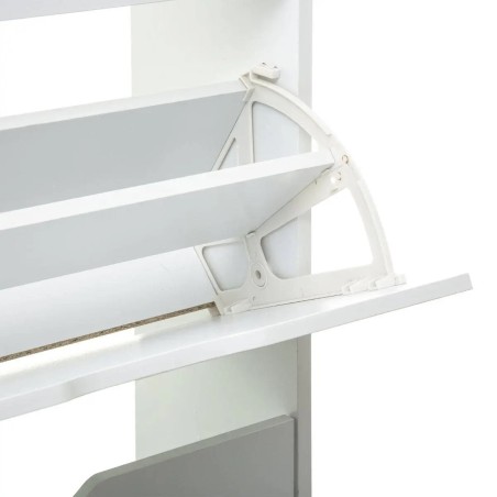 Meuble Range Chaussures 3 Tiroirs Blanc Five