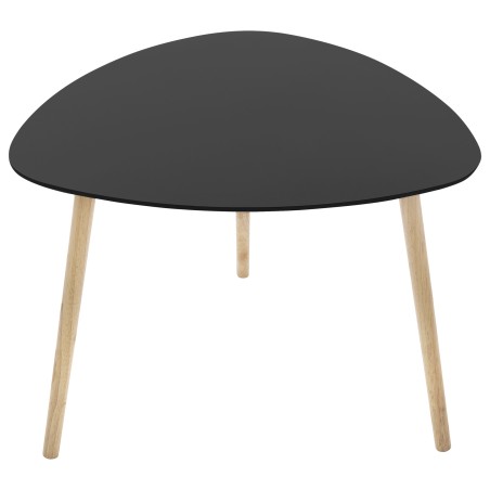 Lot De 3 Tables De Café Mileo Noir Atmosphera