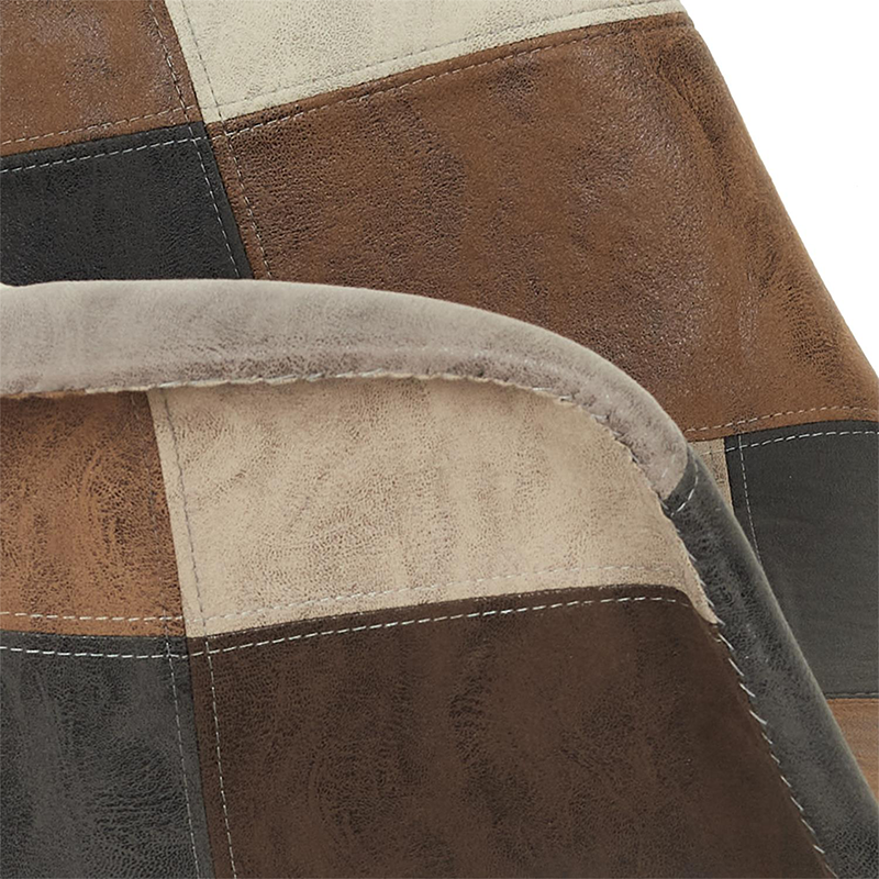 Fauteuil De Bureau Patchwork PU Home Deco Factory