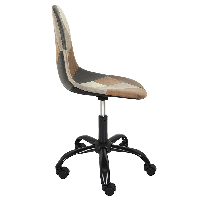 Chaise De Bureau Patchwork PU Home Deco Factory