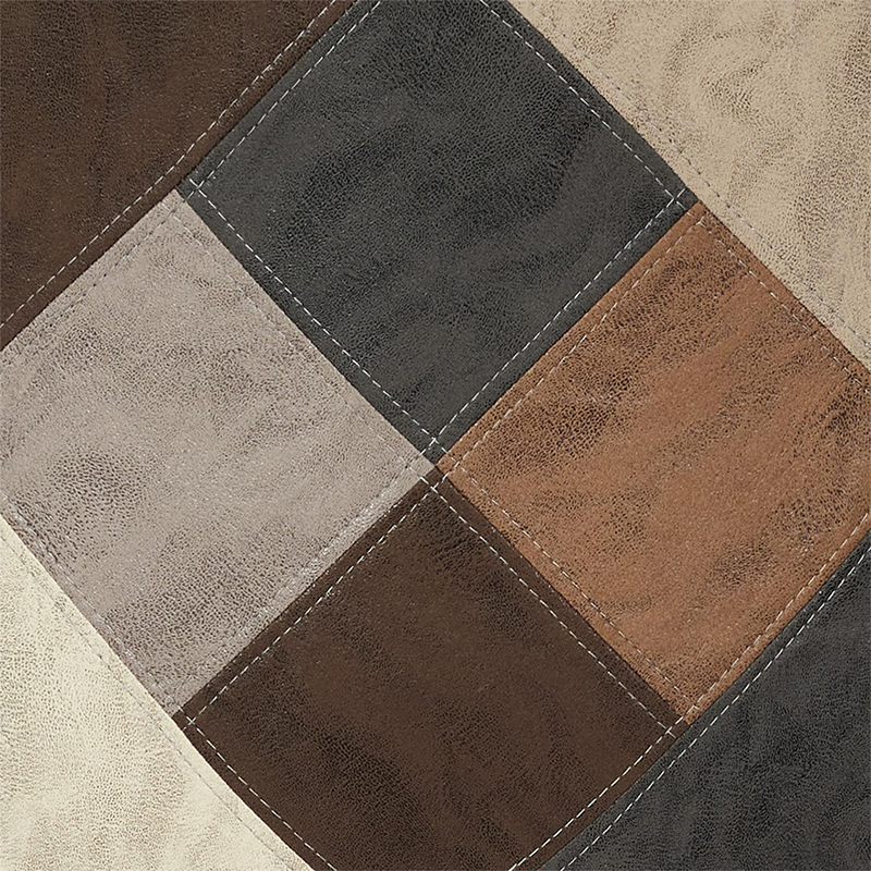 Chaise De Bureau Patchwork PU Home Deco Factory