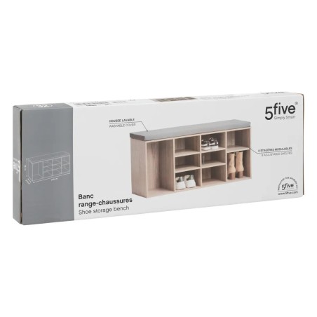 Range Chaussures Banc 8 Etagères Five