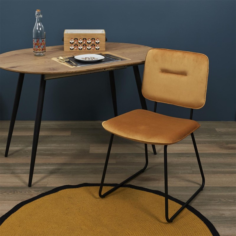 Table De Diner Extensible Marron Home Deco Factory