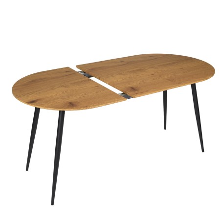 Table De Diner Extensible Marron Home Deco Factory