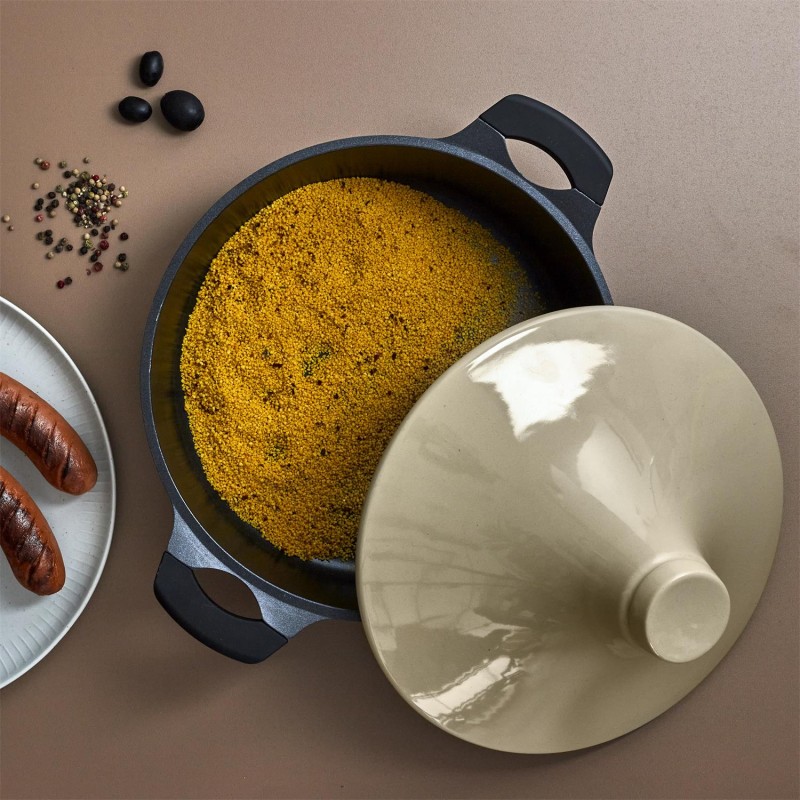 Tajine Induction D28 Beige Cook Concept