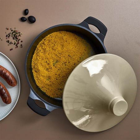 Tajine Induction D28 Beige Cook Concept