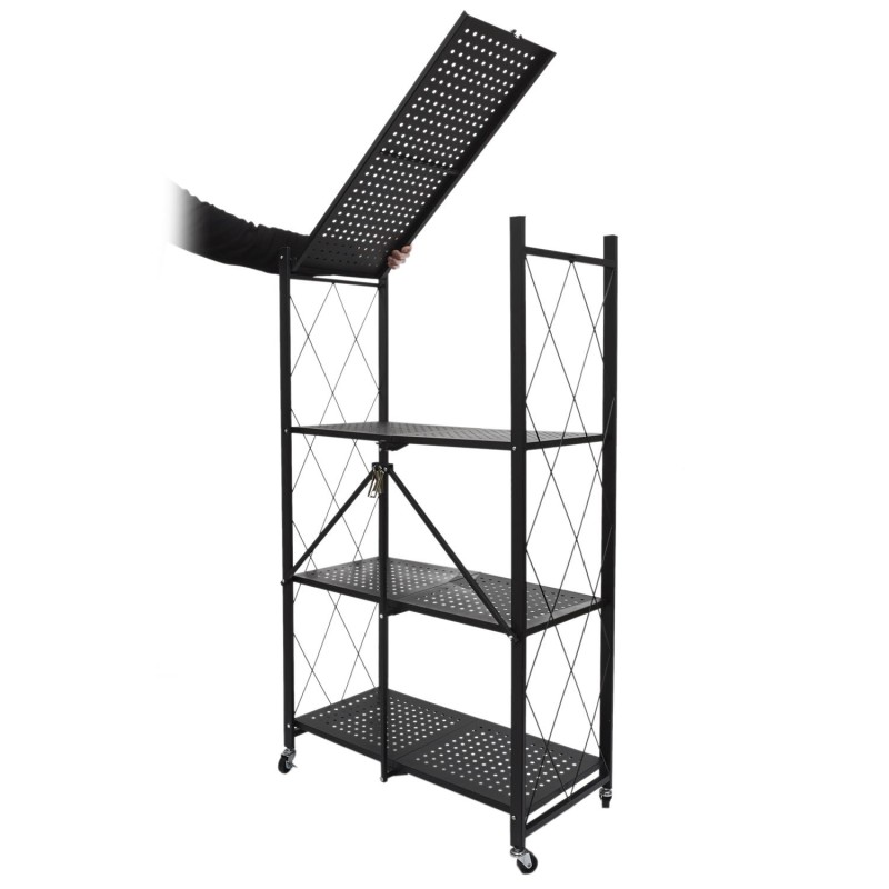 Etagère Pliable 4 Niveaux Home Deco Factory