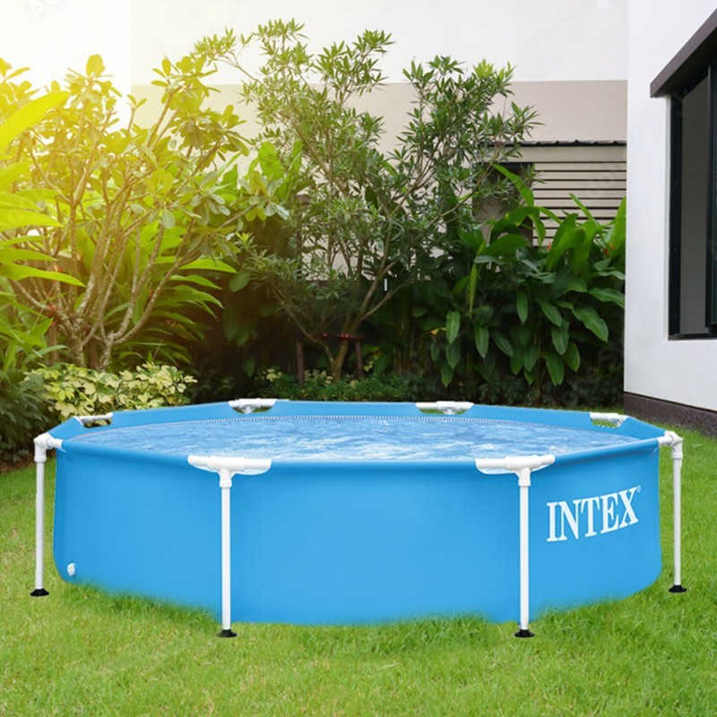 Piscine tubulaire Rond 244 x 51 Intex
