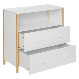 Commode en bois Kima Blanc Atmosphera For Kids 2