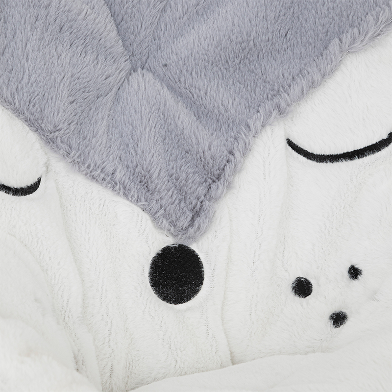 Fauteuil Enfant Pliant Renard Gris Atmosphera For Kids