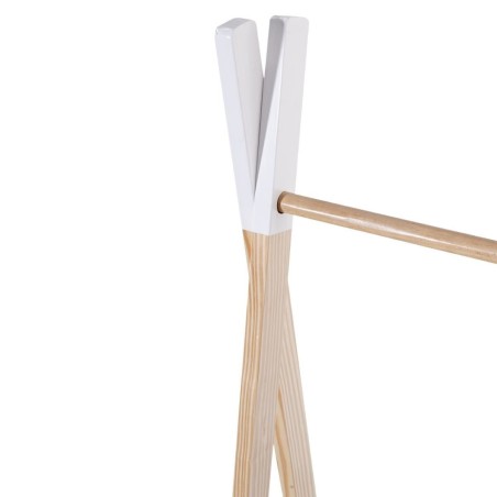 Penderie Enfant Pin Naturel 126cm Atmosphera For Kids