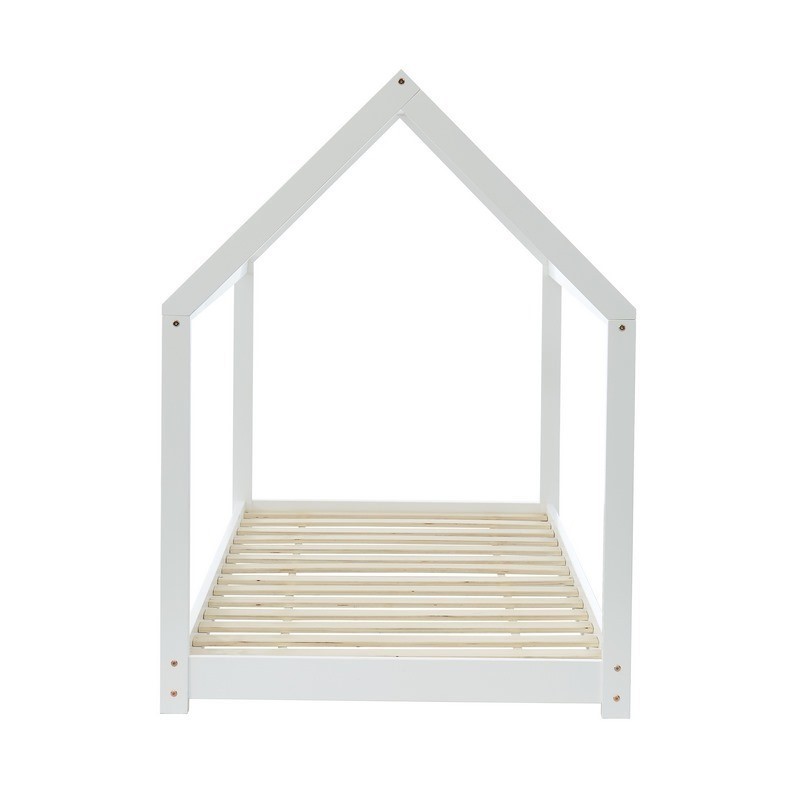 Lit Cabane Des Rêveries Blanc 70x140 Laïba Kids