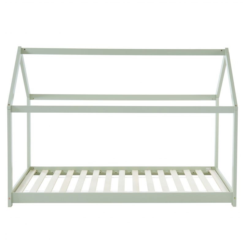 Lit Cabane Royaume Des Rêves 90x190 Cm Vert Laïba Kids