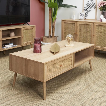 Table Basse Bali Beige Home Deco Factory