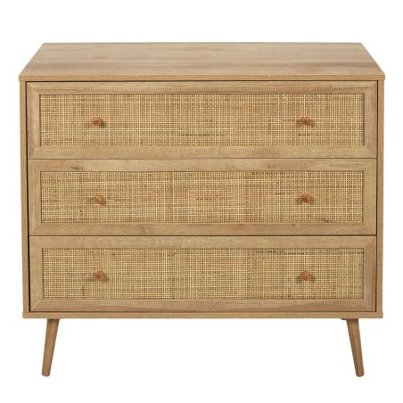 Commode 3 Tiroirs Bali Beige Home Deco Factory