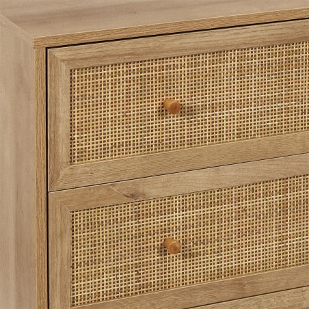 Commode 3 Tiroirs Bali Beige Home Deco Factory