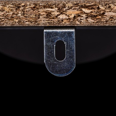 Range Chaussures 3 Tiroirs Noir Beige Five