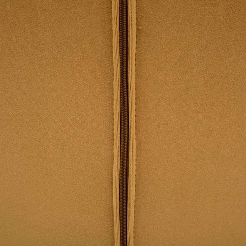 Fauteuil velours Evan Ocre Atmosphera