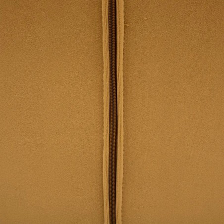 Fauteuil velours Evan Ocre Atmosphera