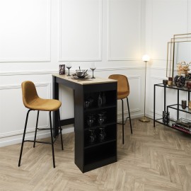 Chaise De Bar Giulia Jaune Home Deco Factory 2