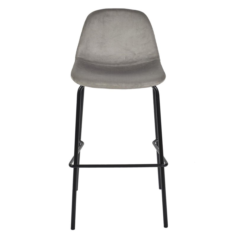 Chaise De Bar Giulia Gris Home Deco Factory