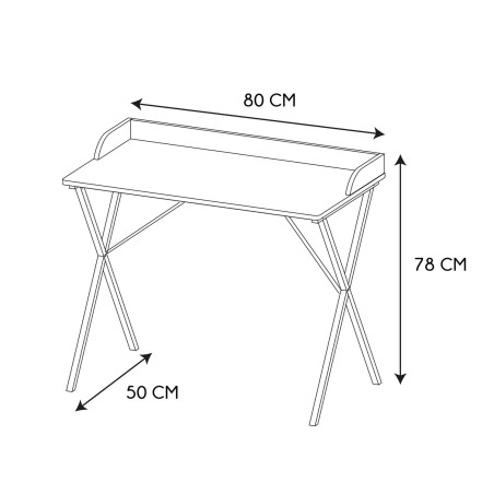 Bureau Brice Terrazzo Rose Home Deco Kids