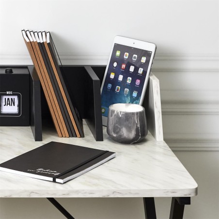 Bureau Brice Imitation Marbre Noir Home Deco Factory