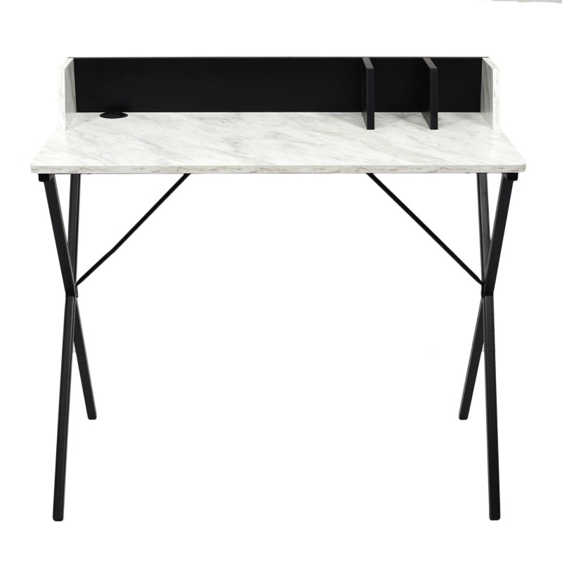Bureau Brice Imitation Marbre Noir Home Deco Factory