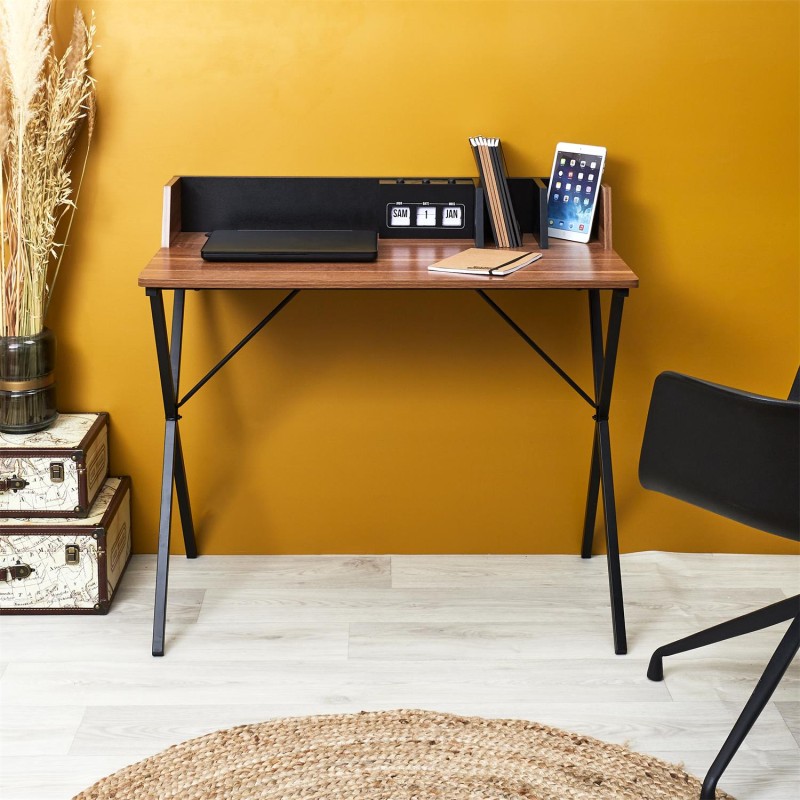 Bureau Brice Imitation Noyer Home Deco Factory