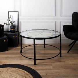 Table horloge Lounge D70 Home Deco Factory 2