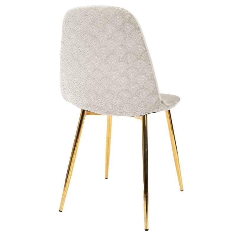 Chaise Design Royal Taupe Home Deco Factory