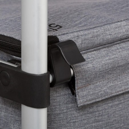 Chariot De Marché Isotherme 2 Roues 40 L Gris Five