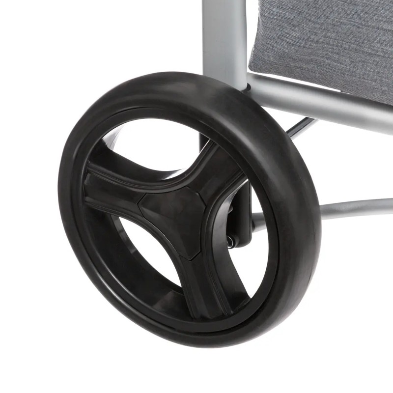 Chariot De Marché Isotherme 2 Roues 40 L Gris Five