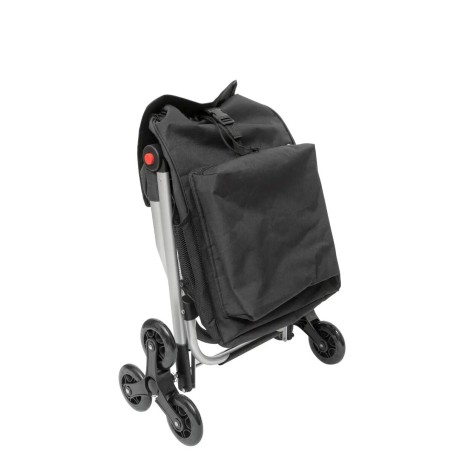 Chariot De Course Pliable 6 Roues Noir Five