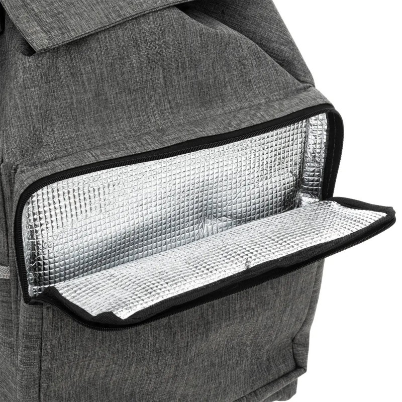 Chariot De Course Nomade 6 Roues En Métal Gris 5Five