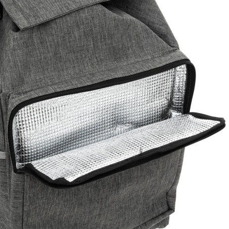 Chariot De Course Nomade 6 Roues En Métal Gris 5Five