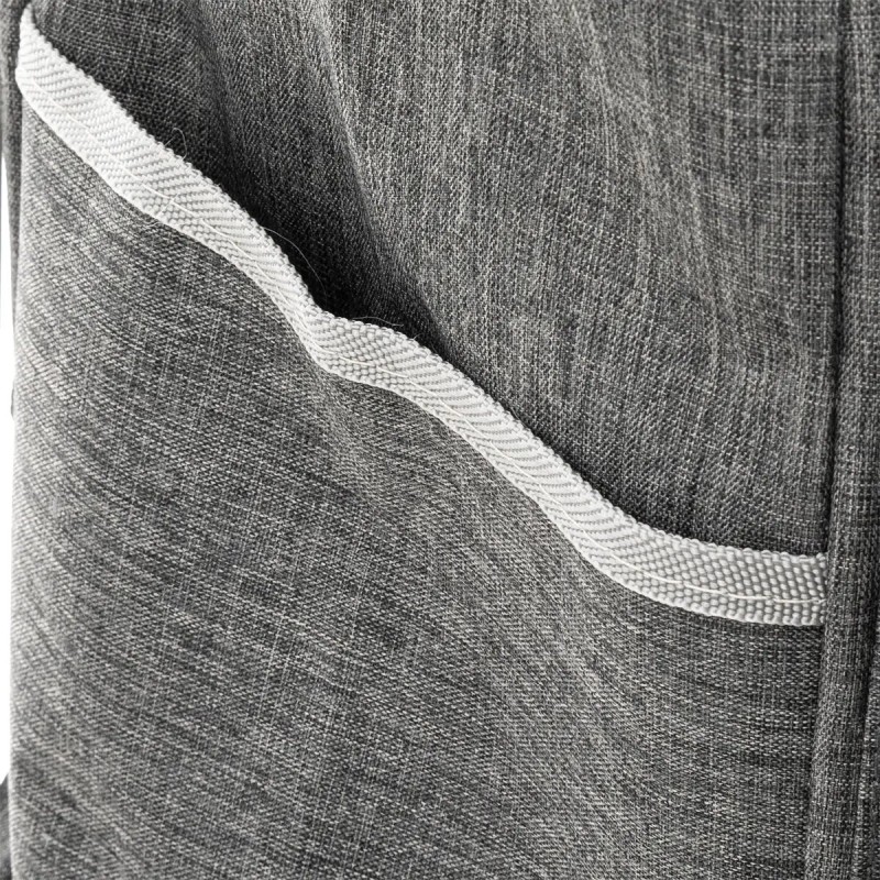 Chariot De Course Nomade 6 Roues En Métal Gris 5Five