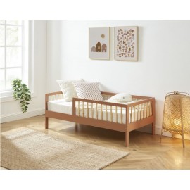 Lit Enfant Luna 70x140 Sommier Inclus Terracotta - Laïba Kids 2