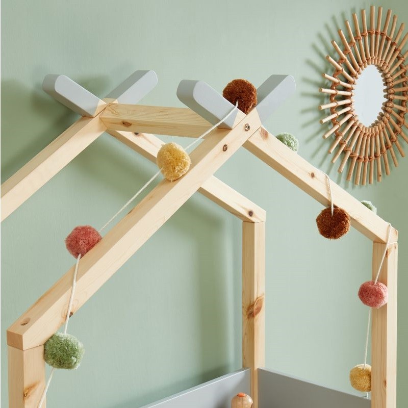 Bureau Enfant Évolutif Gris - Laïba Kids