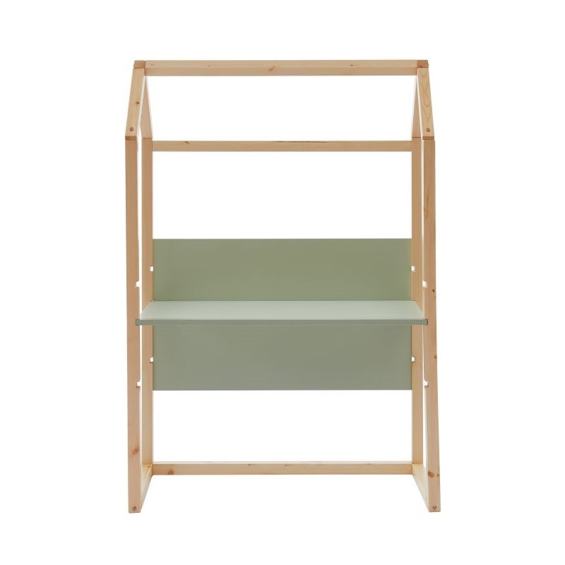 Bureau Enfant Cabane Évolutif Vert - Laïba Kids