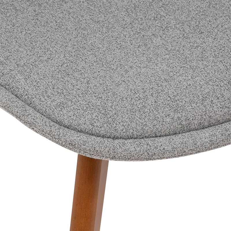 Chaise En Hêtre Baya Gris Atmosphera