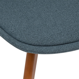 Chaise En Hêtre Baya Bleu Atmosphera 2