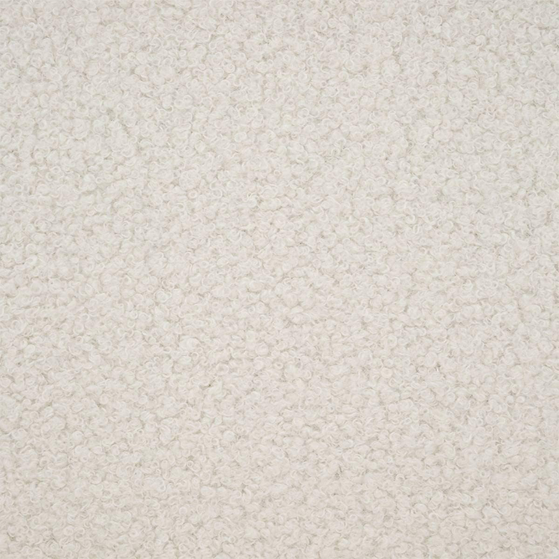 Chaise de bureau bouclette Geos Blanc Atmsophera