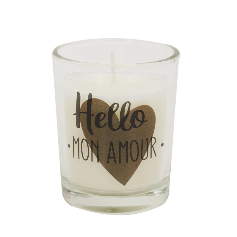 Calendrier D'Avent Amour 5 bougies Rouge Home Deco Factory