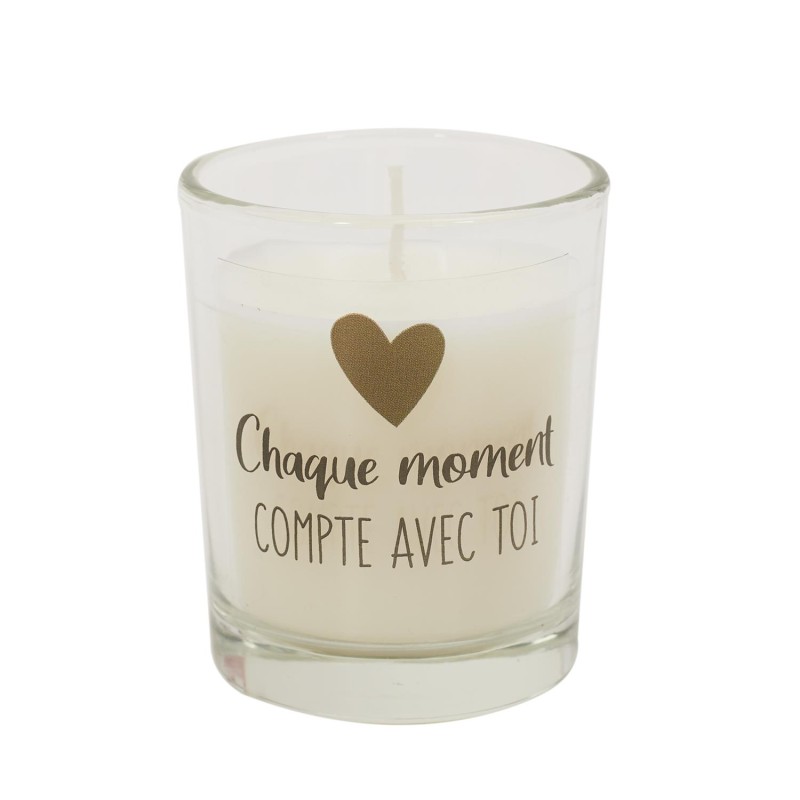 Calendrier D'Avent Amour 5 bougies Rouge Home Deco Factory