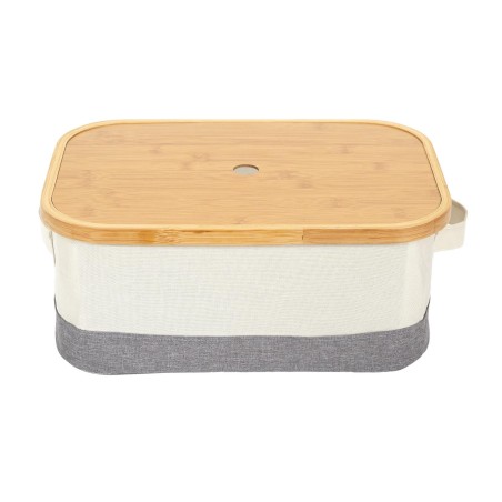 Lot De 3 Paniers Bambou Beige Home Deco Factory