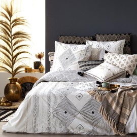 Parure de lit Oasis Gris 240x220 Atmosphera 2