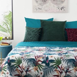 Dessus De Lit Imprimée Jungle 240x220 Atmosphera 2