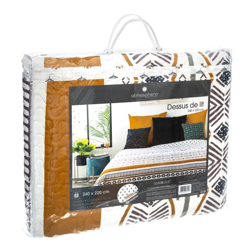 Dessus De Lit Imprimée Etnik 240x220 Atmosphera